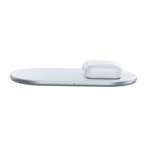 BASEUS SIMPLE PRO 2IN1 WIRELESS CHARGER WHITE na Arena.pl