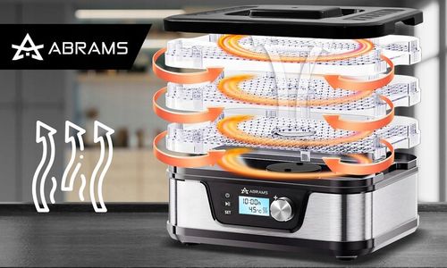 SUSZARKA DO GRZYBÓW WARZYW I OWOCÓW 600W REGULACJA TEMPERATURY TIMER 5 na Arena.pl