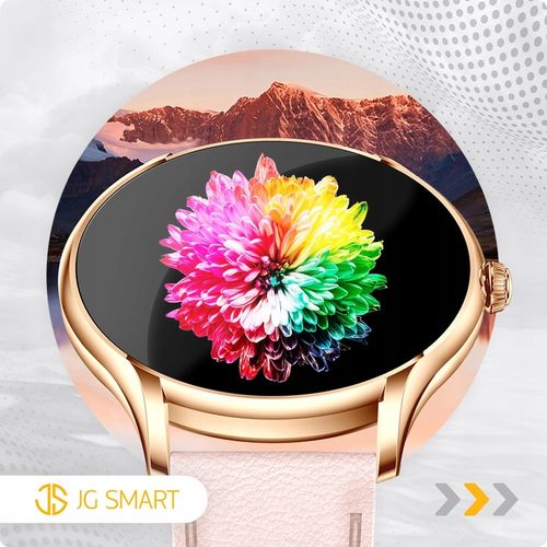 SMARTWATCH DAMSKI ZEGAREK PL MENU POWIADOMIENIA ROZMOWY SMART WATCH 4 PASKI na Arena.pl
