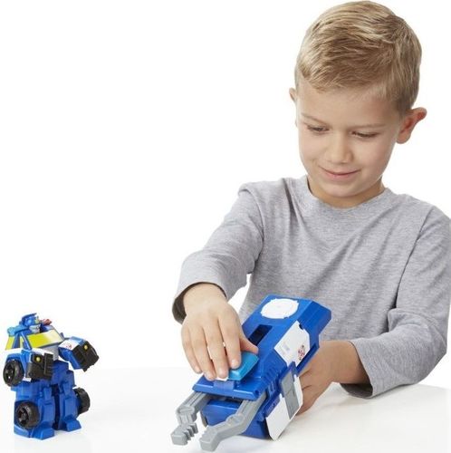 Hasbro Transformers RescueBots Niebieski+naczepa B4953 na Arena.pl