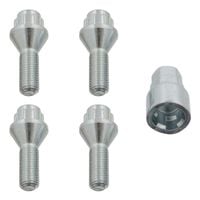 Zestaw śrub do kół zamykalny Renault Kangoo II Express Small 2014 2015 2016