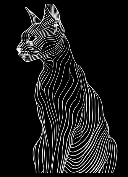 Plakat 29,7x42cm Minimalny Kontur zdjęcie 2