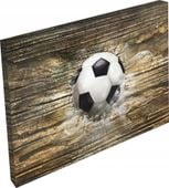 OBRAZ do pokoju piłkarski piłka nożna 3D 120x80
