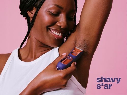 Damska Maszynka do Golenia Miejsc Intymnych Golarka do Ciała Nóg Shavy Star na Arena.pl
