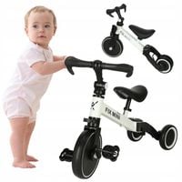 ROWEREK BIEGOWY TRÓJKOŁOWY 3W1 ROWER Z PEDAŁAMI JEŹDZIK DLA DZIECI LEKKI