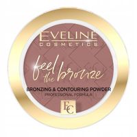 eveline feel the bronze bronzer w pudrze 02 chocolate cake mat 4 g