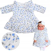 BODOSUKIENKA MUŚLINOWA Sukienka z body Kwiatki 74