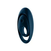 satisfyer glorious duo - podwojny pierścień silikonowy z wibracjami