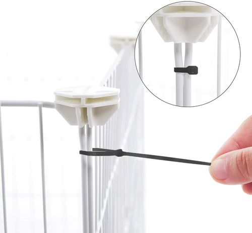 Kojec modułowy zagroda dla małych zwierząt biały na Arena.pl