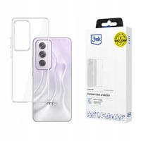 Silikonowe etui na Oppo Reno 12 - 3mk Clear Case