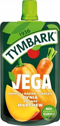 Tymbark Mus Mango Banan Dynia 100 g x 12 sztuk na Arena.pl