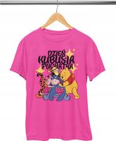 KOSZULKA DZIECIĘCA T-SHIRT - DZIEŃ KUBUSIA PUCHATKA - XS 110-116
