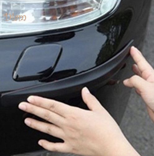 Ford B-MAX MPV 12-17 -Listwy Odbojniki / Ochraniacz Zderzaka - Czarne na Arena.pl