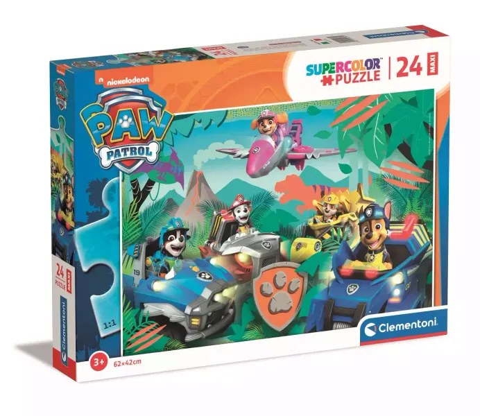 Puzzle Maxi 24 elementy, podłogowe. Psi Patrol zdjęcie 1