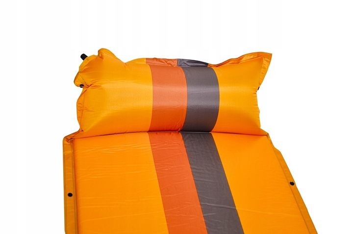 MATA SAMOPOMPUJĄCA Z PODUSZKĄ MATERAC karimata kempingowa POD NAMIOT BIWAK zdjęcie 7