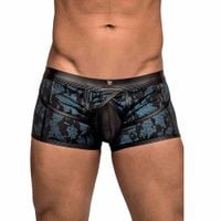 Bokserki Męskie Strapped Short S Niebiesko-Czarne