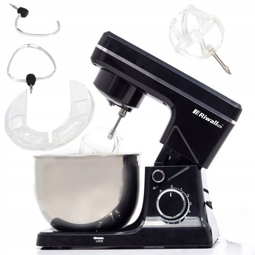 ROBOT KUCHENNY PLANETARNY MIKSER RIWALL 7w1 WIELOFUNKCYJNY 4L CZARNY na Arena.pl