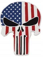 Przypinka Zemsta Punisher Wolność Revenge Mściciel Flaga USA Freedom Walka