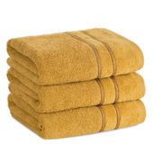 Ręcznik Sibel 06 50X90 cm musztardowy bawełna frotte chłonny