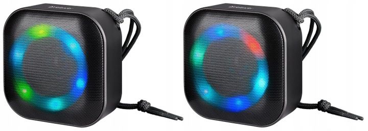 Przenośny Zewnętrzny Głośnik Bluetooth 5.3 LED Mobilny Bezprzewodowy USB-C zdjęcie 10