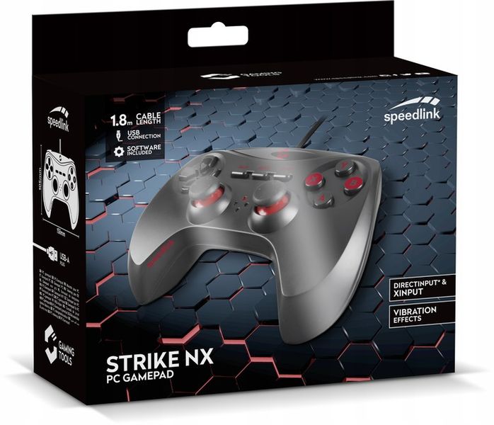 GAMEPAD PAD Speedlink STRIKE NX PC / PS3 Wibracje zdjęcie 6