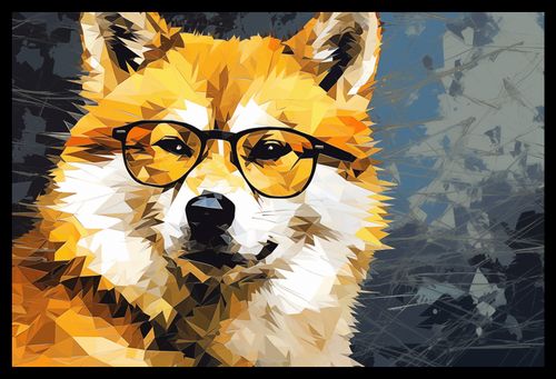 Plakat 45x30cm Intelektualny Psiak na Arena.pl