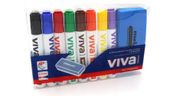 MARKERY DO TABLIC SUCHOŚCIERALNYCH VIVA 8KOL + GĄBKA