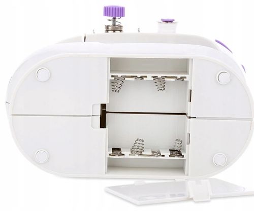 Mini maszyna do szycia dla dzieci nić igła akcesoria + stolik pedał na Arena.pl