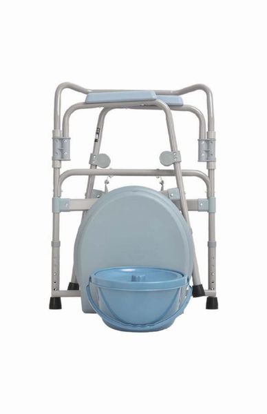 Krzesło toaletowe 3w1 Przenośna toaleta Sanitarne zdjęcie 8