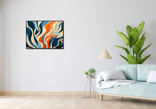Plakat 80x60cm Oceaniczne Fale na Arena.pl