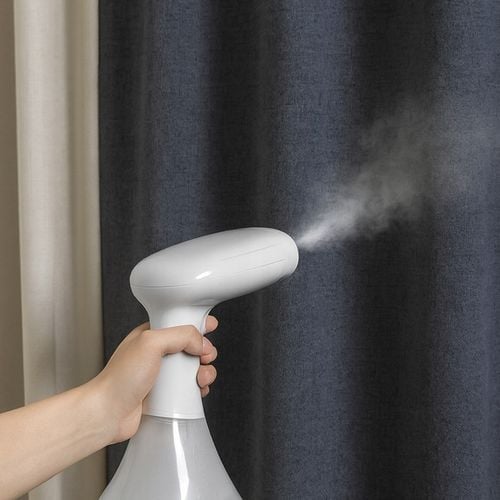 PAROWNICA RĘCZNA ŻELAZKO PAROWE DO UBRAŃ ZASŁON FIRANEK mocne STEAMER na Arena.pl