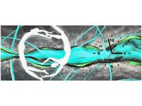 100X40CM ZEGAR TANIEC MORSKIEJ TONI OBRAZ