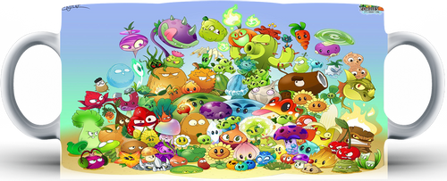 Kubek ceramiczny Plants vs Zombie na Arena.pl