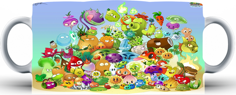 Kubek ceramiczny Plants vs Zombie zdjęcie 2