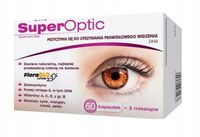 SUPEROPTIC LUTEINA KWASY OMEGA-3 ZDROWE OCZY 60kap