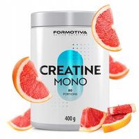 KREATYNA MONOHYDRAT Formotiva Creatine Mono 400 g NA MIĘŚNIE I ENERGIĘ
