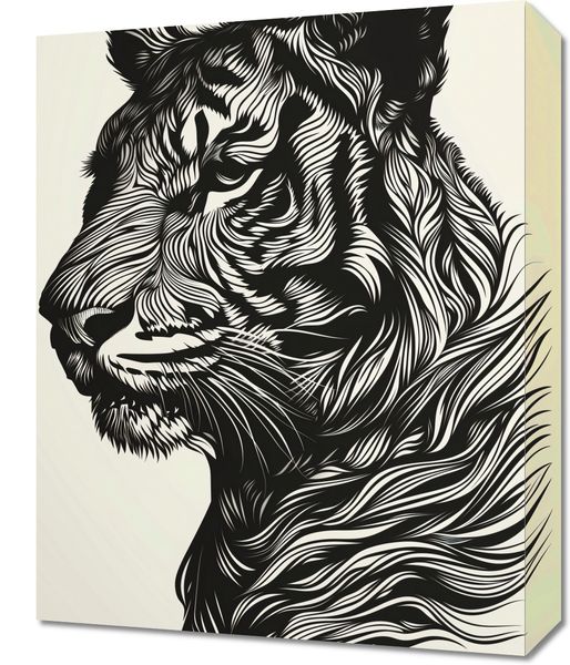 Obraz 40x50cm Tygrysi Gwizd zdjęcie 1