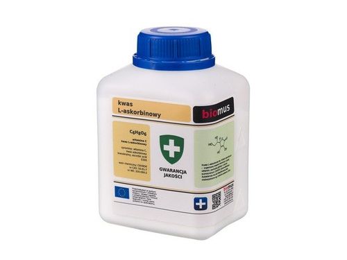 Witamina C Kwas L-askorbinowy 500g BIOMUS na Arena.pl