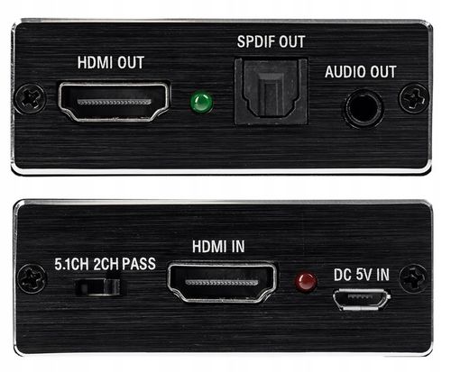 Extractor HDMI + Audio SPDiF / Jack 3,5mm SPH-AE02 na Arena.pl