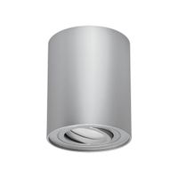 Lampa sufitowa plafon HARY C natynkowa srebrna 03712 GU10