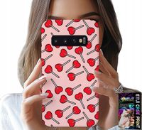 ETUI DO SAMSUNG GALAXY S10 - KOBIECE, MODNE WZORY LIZAKI W SERCA CASE
