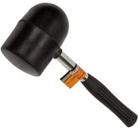 MŁOTEK GUMOWY Z METALOWYM UCHWYTEM CZARNY 90 mm, 1250 g