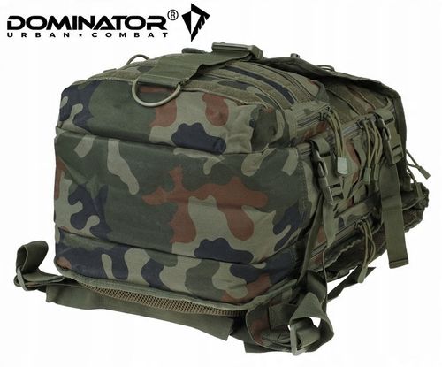 PLECAK WOJSKOWY TAKTYCZNY 45L DOMINATOR MOLLE MORO CAMO PL WOODLAND wz.93 na Arena.pl