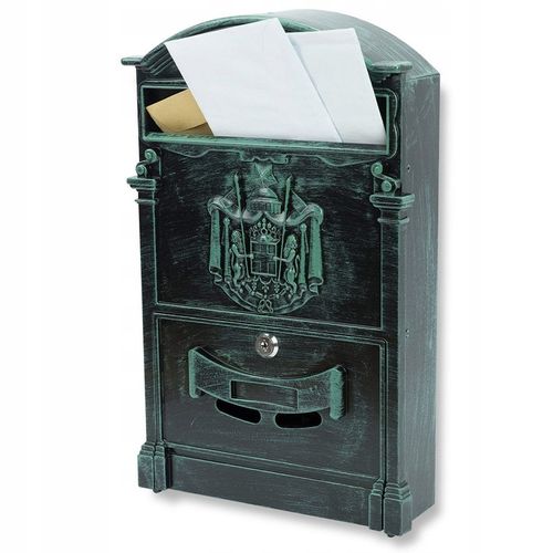 SKRZYNKA NA LISTY POCZTĘ LIST POCZTOWA LISTOWA GAZETY RETRO ANTYCZNA na Arena.pl