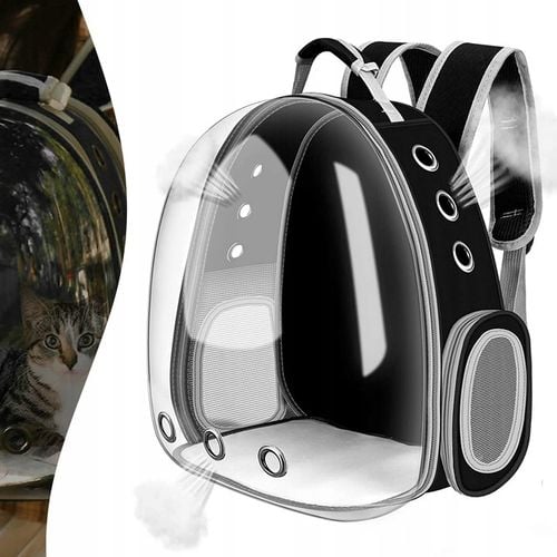 PLECAK DLA KOTA PSA TRANSPORTER PRZEZROCZYSTY WENTYLOWANY NA PSA NA KOTA na Arena.pl