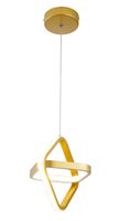 Lampa geometryczna LED wisząca sufitowa AT48-1SL-Gold