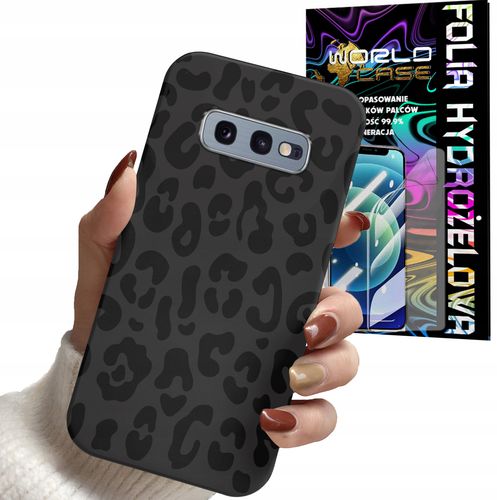 ETUI CASE DO SAMSUNG S10E - PANTERKA WZORKI MODNE WZORY OBUDOWA + FOLIA na Arena.pl