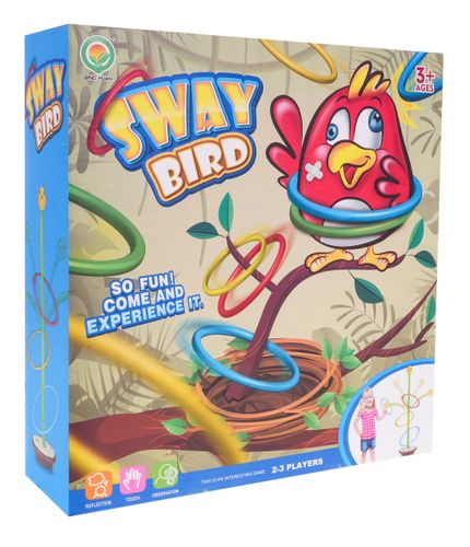 GRA ZRĘCZNOŚCIOWA RZUCANIE OBRĘCZAMI BUJANY PTASZE na Arena.pl