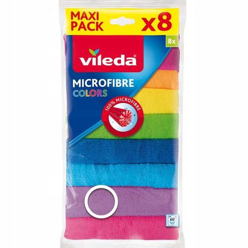 Ściereczka Vileda Mikrofibra COLORS 8 szt. na Arena.pl