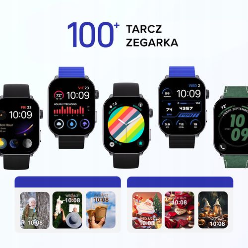 Smatwatch KIESLECT Balancs 2,1" AMOLED Bluetooth 5.2 IP68 na Arena.pl